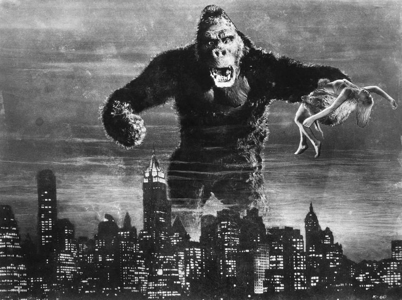 Imagen: King Kong (1933). Wikimedia Commons